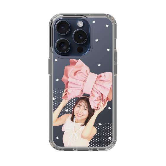 スリムプロテクションケース［ ジャストプロ - 小島菜々恵 - リボン ］