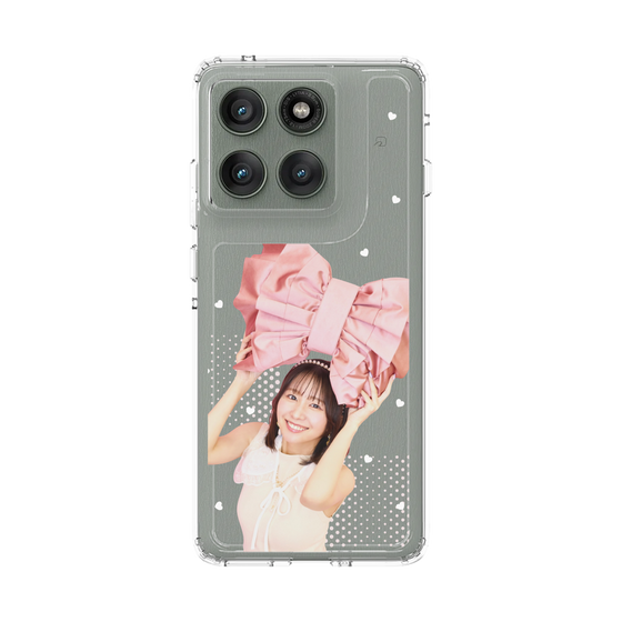 スリムプロテクションケース［ ジャストプロ - 小島菜々恵 - リボン ］