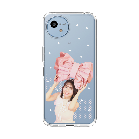 スリムプロテクションケース［ ジャストプロ - 小島菜々恵 - リボン ］