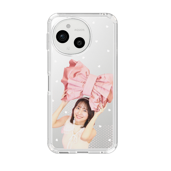 スリムプロテクションケース［ ジャストプロ - 小島菜々恵 - リボン ］