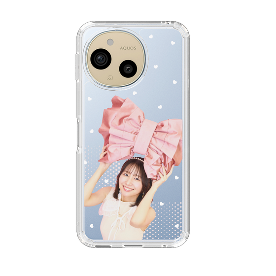 スリムプロテクションケース［ ジャストプロ - 小島菜々恵 - リボン ］