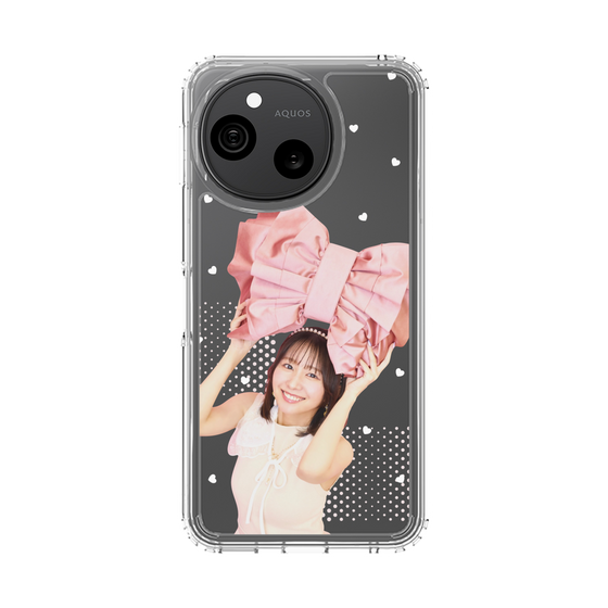 スリムプロテクションケース［ ジャストプロ - 小島菜々恵 - リボン ］