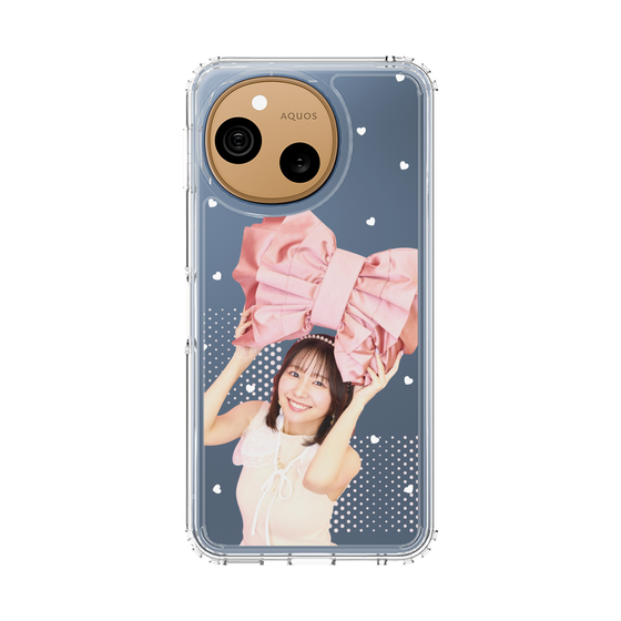 スリムプロテクションケース［ ジャストプロ - 小島菜々恵 - リボン ］