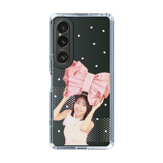 スリムプロテクションケース［ ジャストプロ - 小島菜々恵 - リボン ］