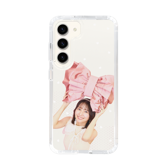 スリムプロテクションケース［ ジャストプロ - 小島菜々恵 - リボン ］