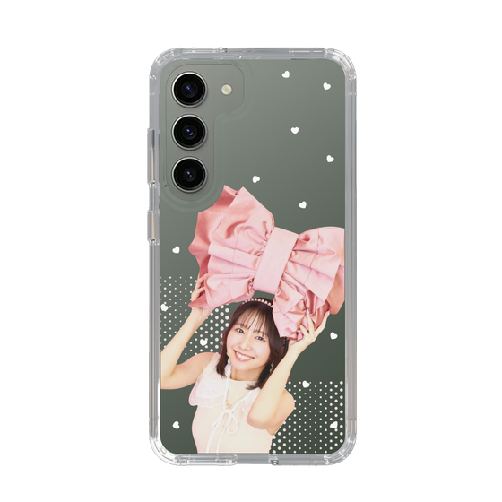 スリムプロテクションケース［ ジャストプロ - 小島菜々恵 - リボン ］