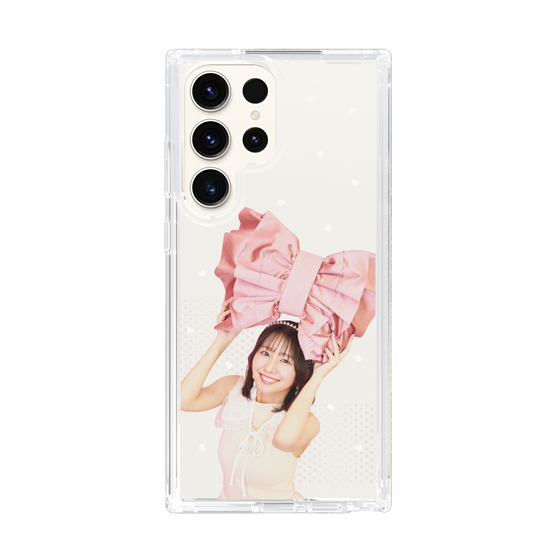 スリムプロテクションケース［ ジャストプロ - 小島菜々恵 - リボン ］