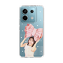 スリムプロテクションケース［ ジャストプロ - 小島菜々恵 - リボン ］