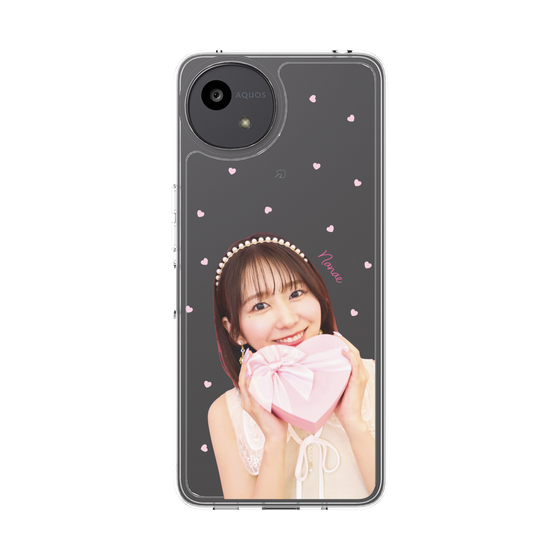 スリムプロテクションケース［ ジャストプロ - 小島菜々恵 - ハート ］