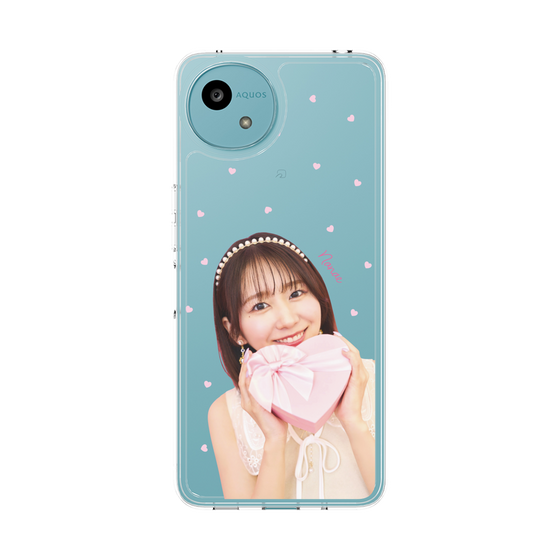 スリムプロテクションケース［ ジャストプロ - 小島菜々恵 - ハート ］