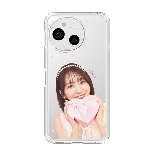 スリムプロテクションケース［ ジャストプロ - 小島菜々恵 - ハート ］