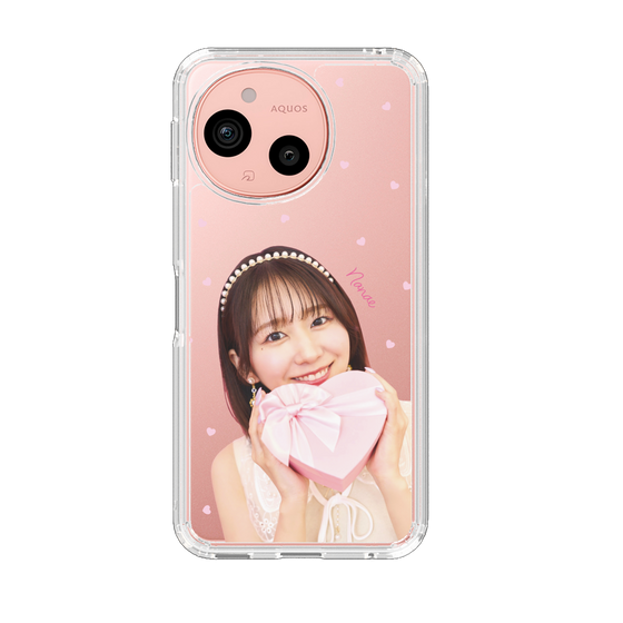 スリムプロテクションケース［ ジャストプロ - 小島菜々恵 - ハート ］