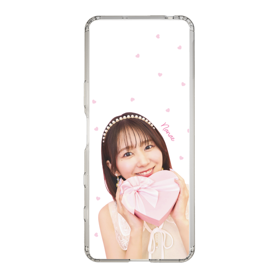 スリムプロテクションケース［ ジャストプロ - 小島菜々恵 - ハート ］
