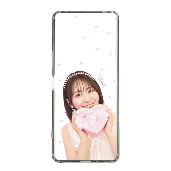スリムプロテクションケース［ ジャストプロ - 小島菜々恵 - ハート ］