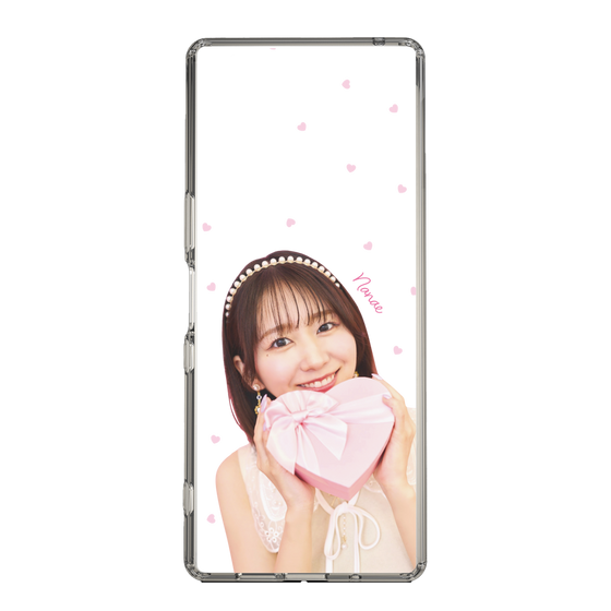 スリムプロテクションケース［ ジャストプロ - 小島菜々恵 - ハート ］