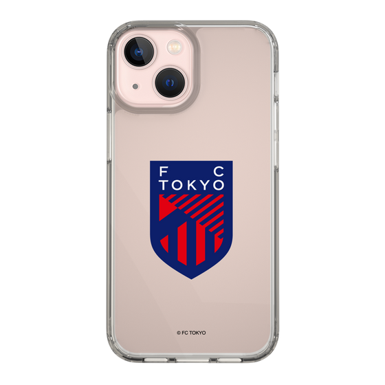 スリムプロテクションケース［ FC東京 - エンブレム - クリア ］