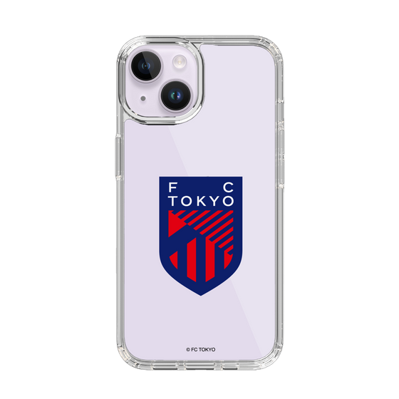 スリムプロテクションケース［ FC東京 - エンブレム - クリア ］