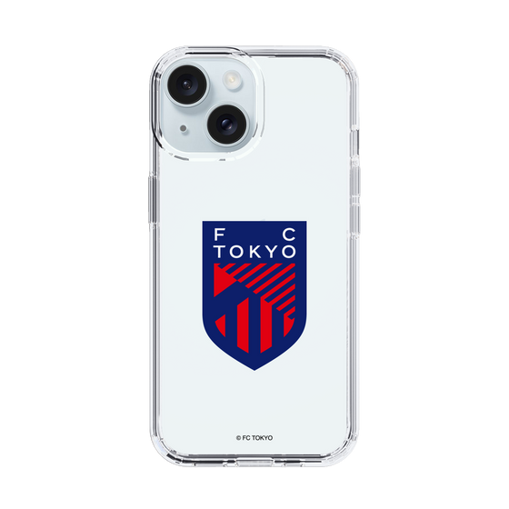 スリムプロテクションケース［ FC東京 - エンブレム - クリア ］