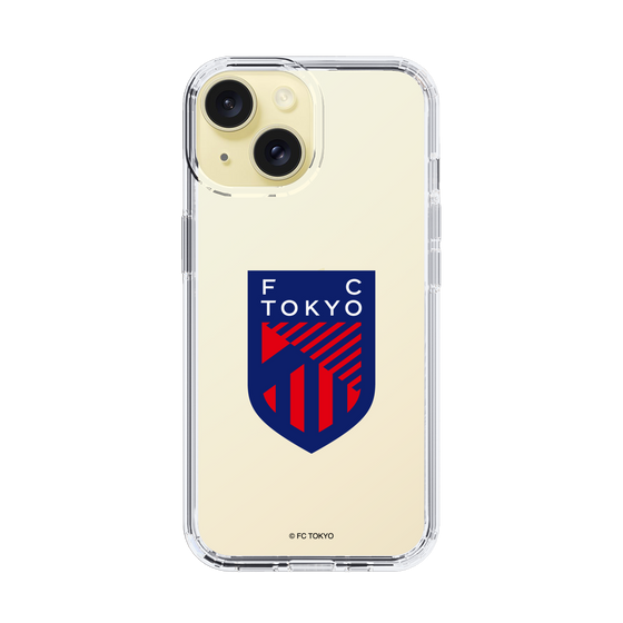 スリムプロテクションケース［ FC東京 - エンブレム - クリア ］