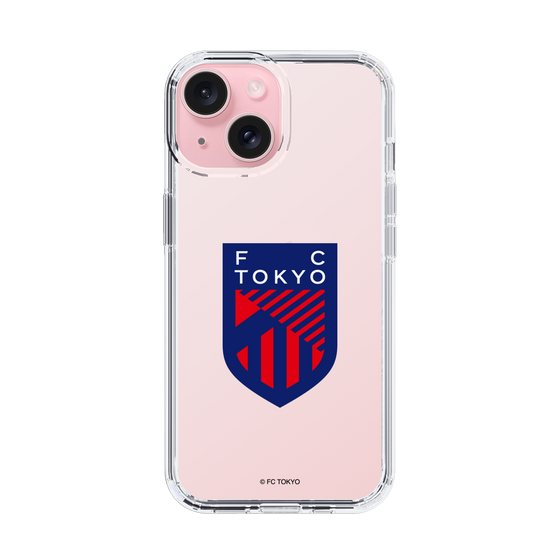 スリムプロテクションケース［ FC東京 - エンブレム - クリア ］