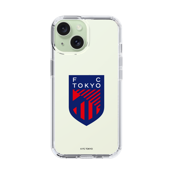 スリムプロテクションケース［ FC東京 - エンブレム - クリア ］