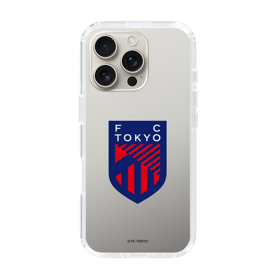 スリムプロテクションケース［ FC東京 - エンブレム - クリア ］