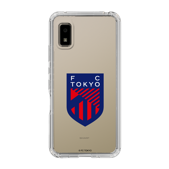 スリムプロテクションケース［ FC東京 - エンブレム - クリア ］