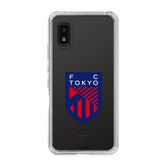 スリムプロテクションケース［ FC東京 - エンブレム - クリア ］