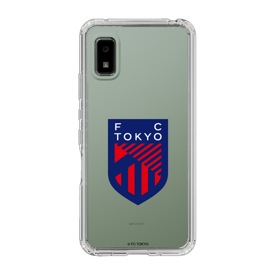 スリムプロテクションケース［ FC東京 - エンブレム - クリア ］