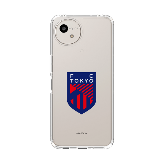 スリムプロテクションケース［ FC東京 - エンブレム - クリア ］