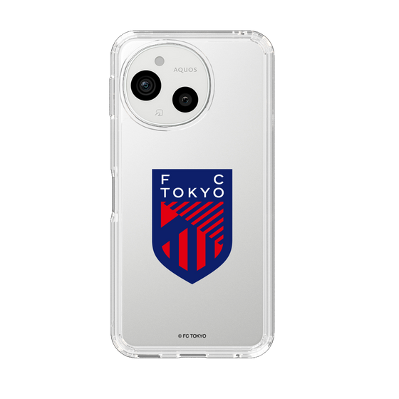 スリムプロテクションケース［ FC東京 - エンブレム - クリア ］
