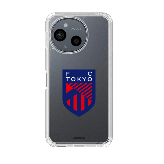 スリムプロテクションケース［ FC東京 - エンブレム - クリア ］