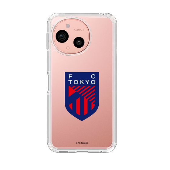スリムプロテクションケース［ FC東京 - エンブレム - クリア ］