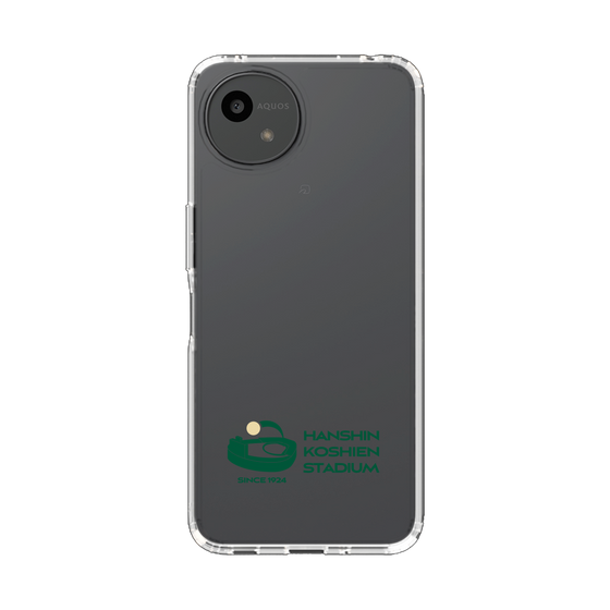 スリムプロテクションケース［ 阪神甲子園球場 - ロゴ - クリア ］