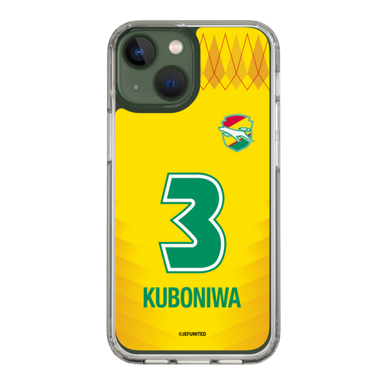 スリムプロテクションケース［ ジェフユナイテッド市原・千葉 - FP1st #3 KUBONIWA ］