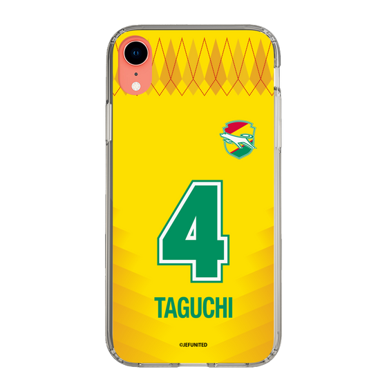スリムプロテクションケース［ ジェフユナイテッド市原・千葉 - FP1st #4 TAGUCHI ］
