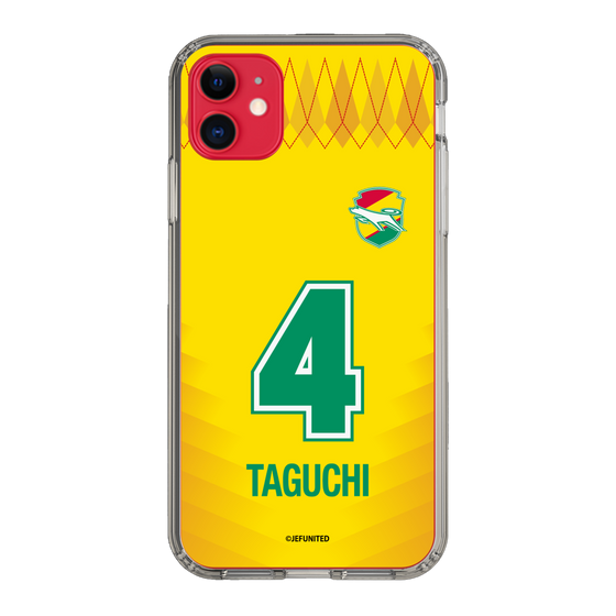 スリムプロテクションケース［ ジェフユナイテッド市原・千葉 - FP1st #4 TAGUCHI ］