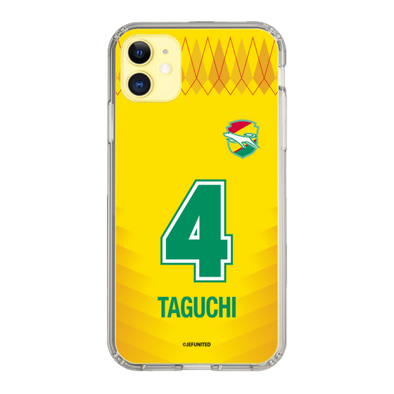 スリムプロテクションケース［ ジェフユナイテッド市原・千葉 - FP1st #4 TAGUCHI ］