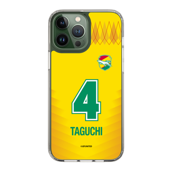 スリムプロテクションケース［ ジェフユナイテッド市原・千葉 - FP1st #4 TAGUCHI ］