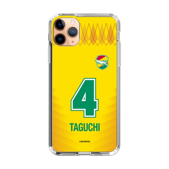 スリムプロテクションケース［ ジェフユナイテッド市原・千葉 - FP1st #4 TAGUCHI ］
