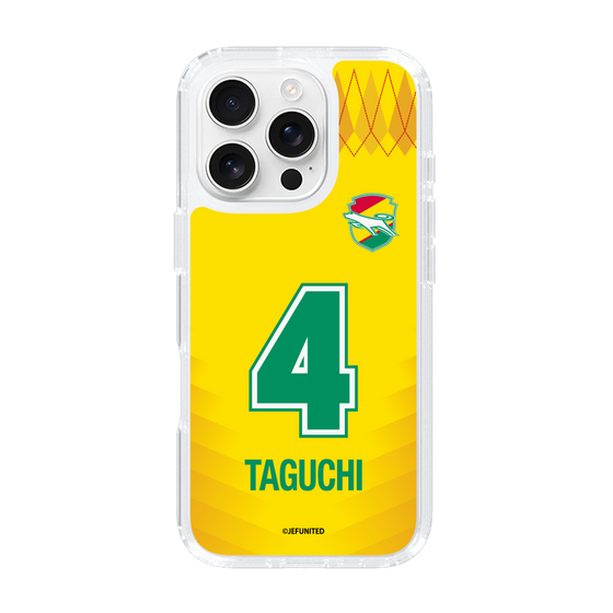 スリムプロテクションケース［ ジェフユナイテッド市原・千葉 - FP1st #4 TAGUCHI ］