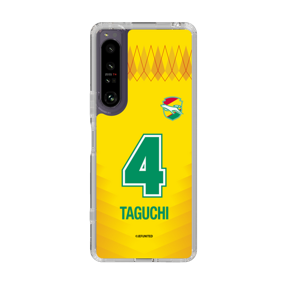 スリムプロテクションケース［ ジェフユナイテッド市原・千葉 - FP1st #4 TAGUCHI ］