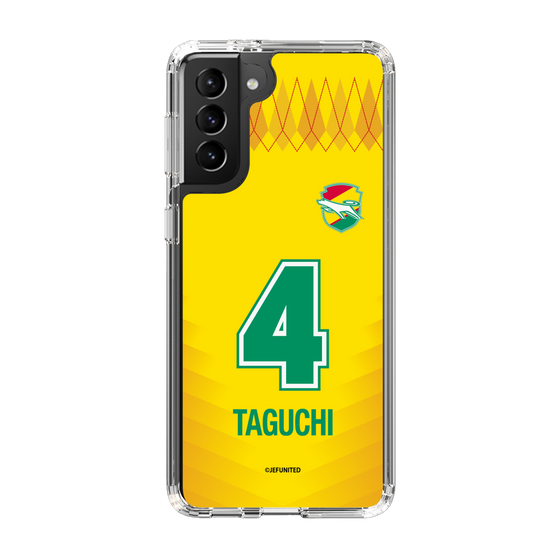 スリムプロテクションケース［ ジェフユナイテッド市原・千葉 - FP1st #4 TAGUCHI ］