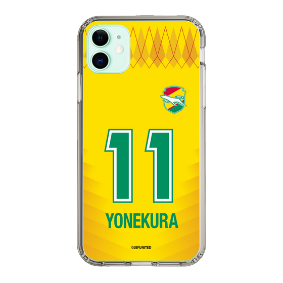 スリムプロテクションケース［ ジェフユナイテッド市原・千葉 - FP1st #11 YONEKURA ］