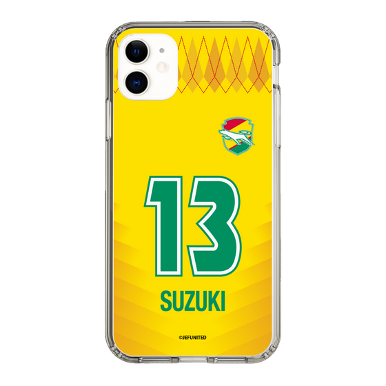 スリムプロテクションケース［ ジェフユナイテッド市原・千葉 - FP1st #13 SUZUKI ］