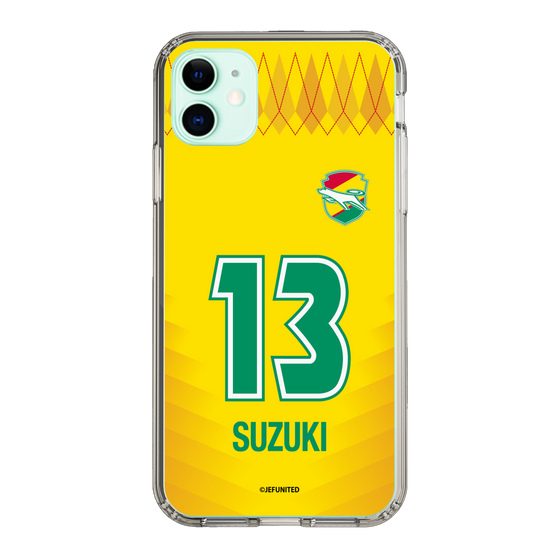 スリムプロテクションケース［ ジェフユナイテッド市原・千葉 - FP1st #13 SUZUKI ］