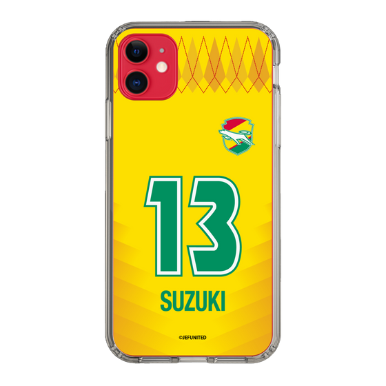 スリムプロテクションケース［ ジェフユナイテッド市原・千葉 - FP1st #13 SUZUKI ］