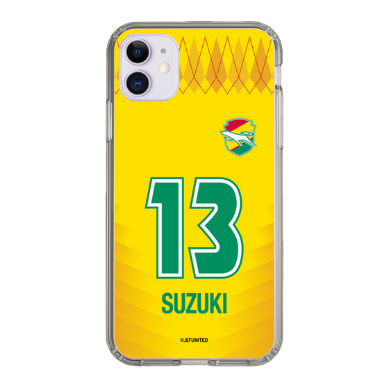スリムプロテクションケース［ ジェフユナイテッド市原・千葉 - FP1st #13 SUZUKI ］