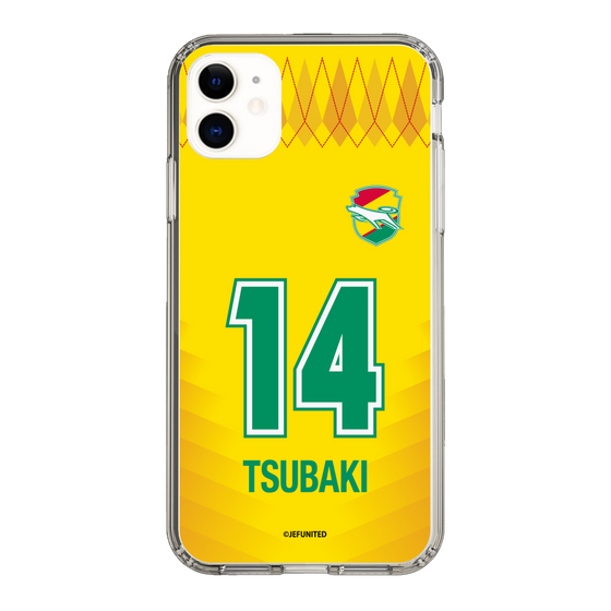 スリムプロテクションケース［ ジェフユナイテッド市原・千葉 - FP1st #14 TSUBAKI ］