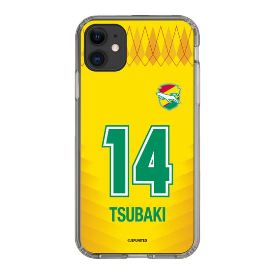 スリムプロテクションケース［ ジェフユナイテッド市原・千葉 - FP1st #14 TSUBAKI ］
